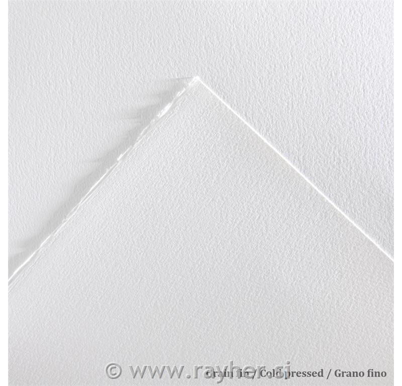 Blok akvarelni Aquarelle Canson 25x36 cm 300 g, 20 listni, Cold Pressed