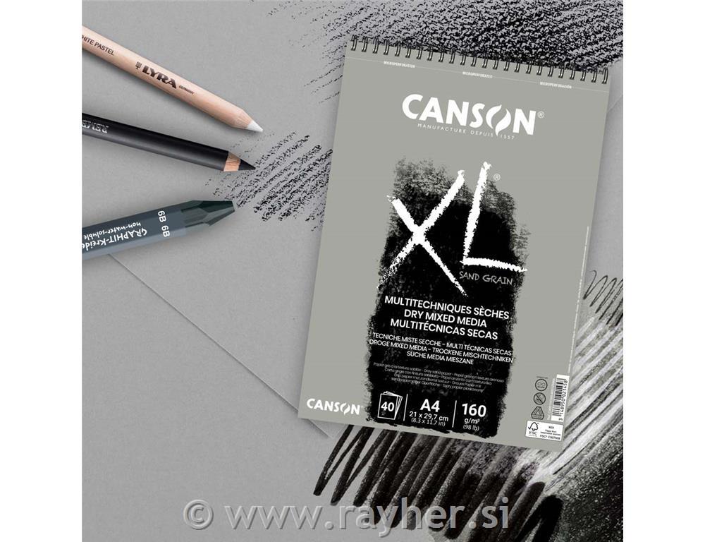 Sketch pad spiral XL Sand Grain A4 160 g