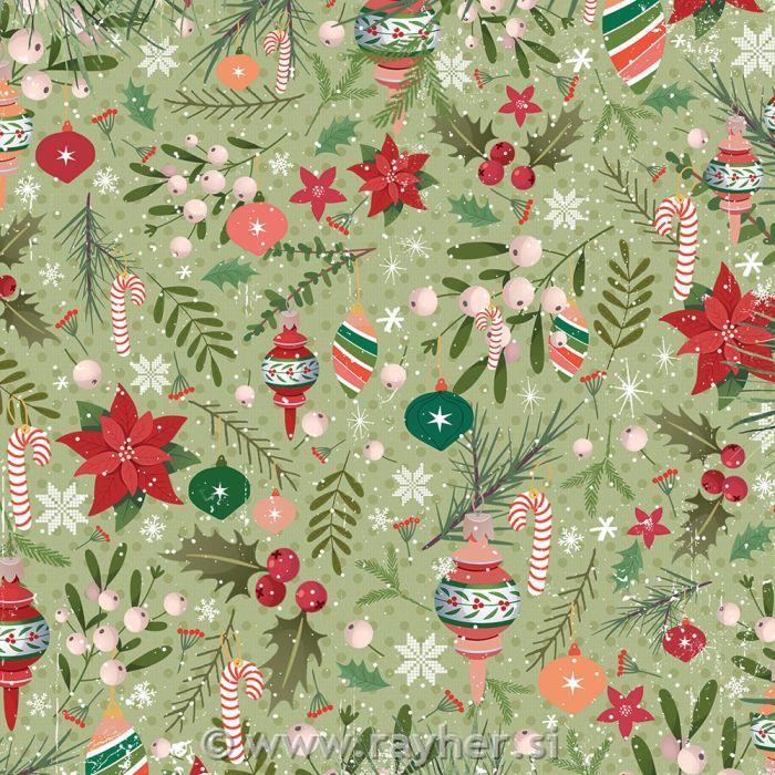Set papira Christmas Cheer 30,5x30,5cm, 180g, 36 papira