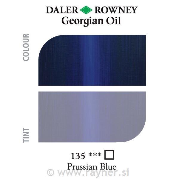 Oljna barva Georgian 38ml, Prussian Blue