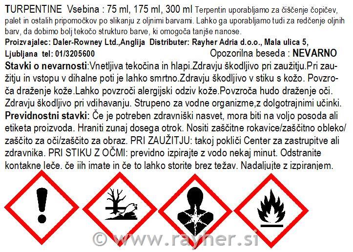 Terpentin 75 ml