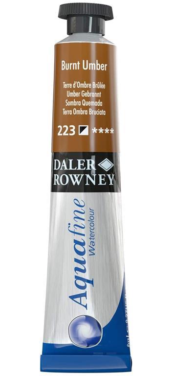 Akvarel boja, Aquafine 8 ml, Burnt Umber