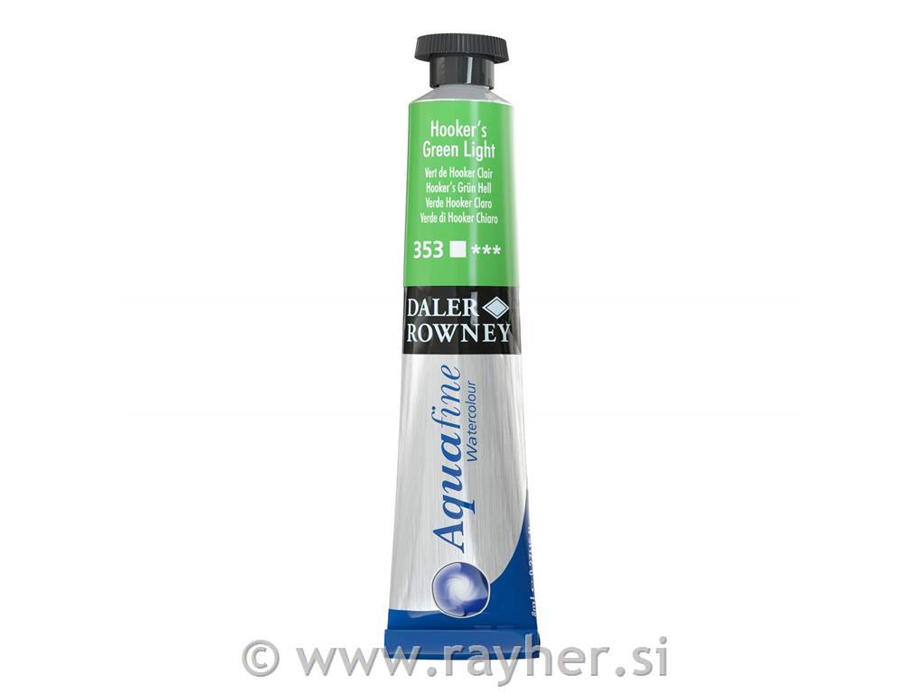 Akvarelna barva Aquafine 8ml, Hooker's Green Light