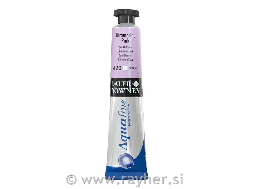 Akvarel boja, Aquafine 8 ml, UltramarinePink