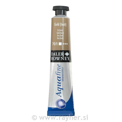 Akvarelna barva Aquafine 8ml, Gold imit.