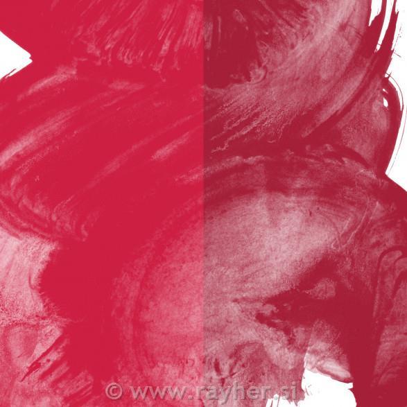 Akvarelna barva Aquafine set 2 alizarin crimson/rose madder