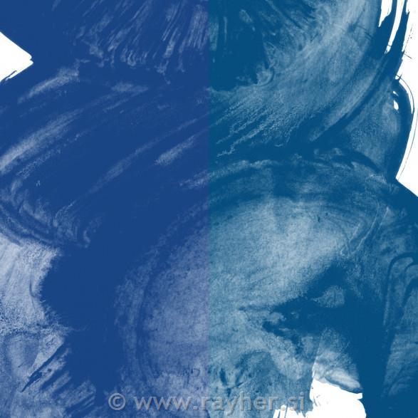 Akvarelna barva Aquafine set 2 cobalt blue hue/phtalo blue