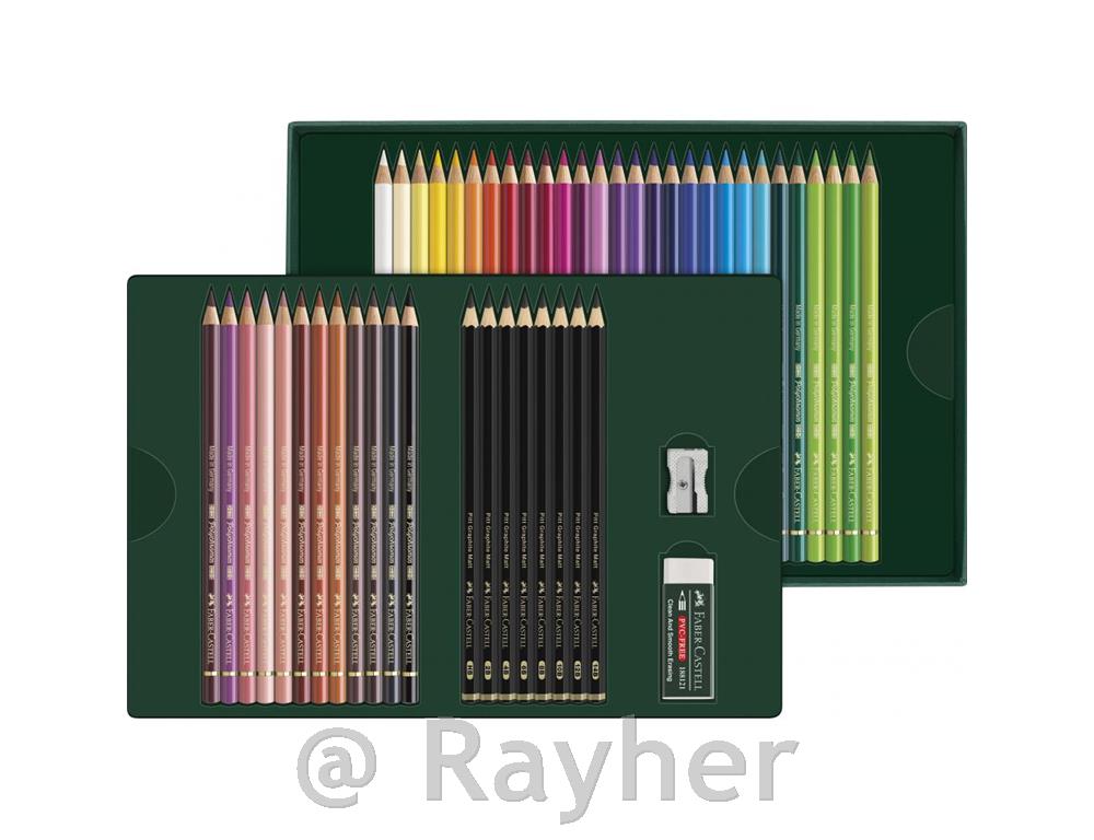 Bojice Polychromos + Olovke Graphite Matt set 23