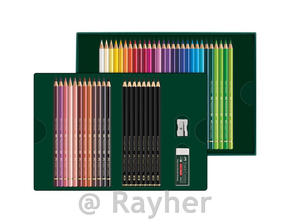 Bojice Polychromos + Olovke Graphite Matt set 50