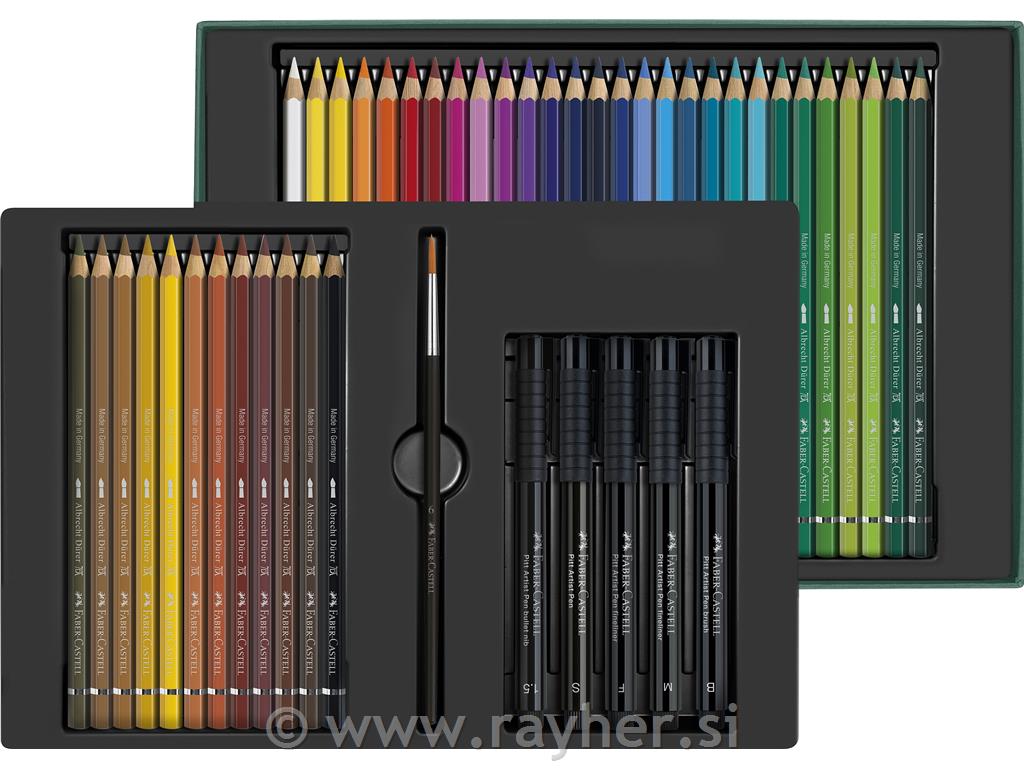 Akvarelne bojice A.Dürer set 40+5 Pitt Pen