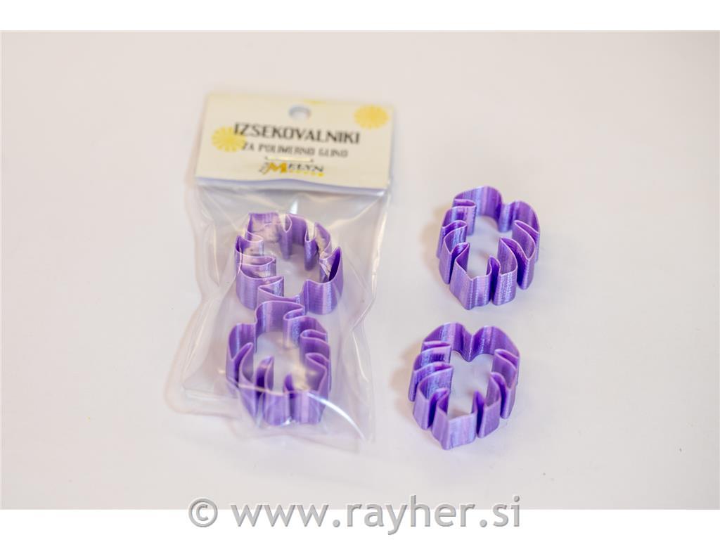 Rezači monstera L+D 27 mm set 2