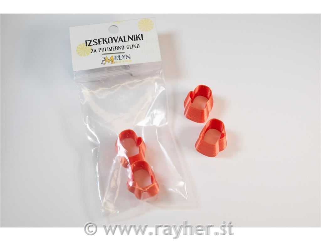 Izsekovalci rokavički L+D 15 mm set 2