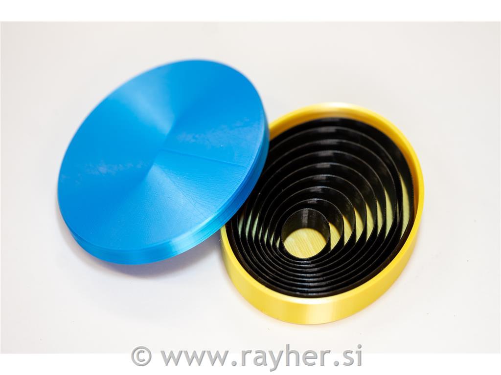 Rezači oval 20-76mm set 9