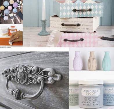 Chalky Finish boje i pribor za Vintage izgled