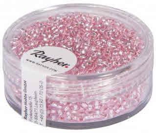 Perle Rocailles sa srebrnim središtem 2 mm