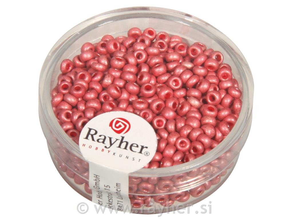 Metallic Rocailles, okrugle 2,6MM