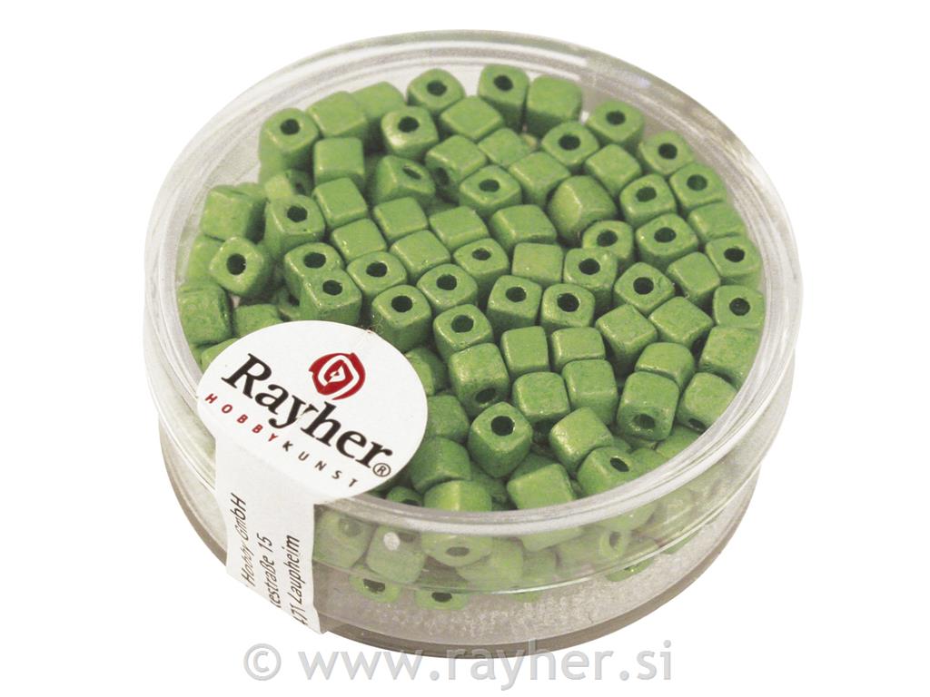 Metallic Rocailles, kocke 3,4MM