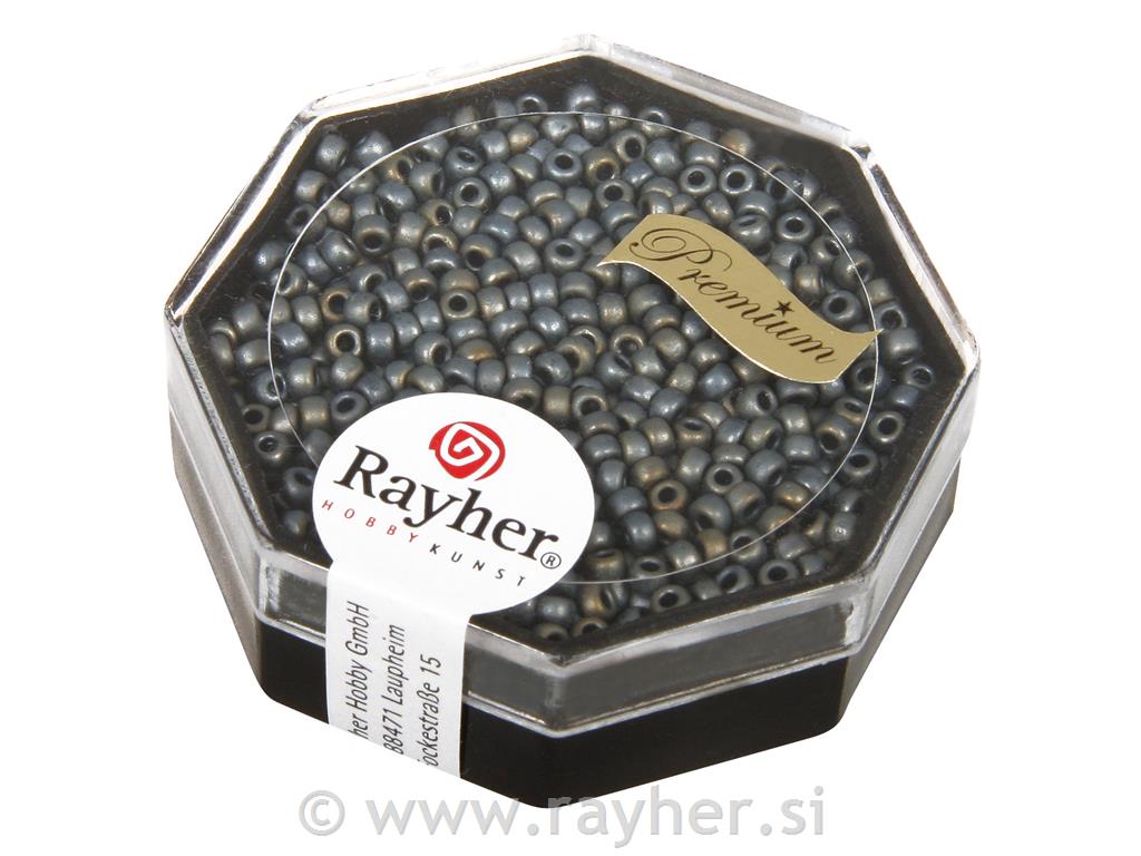 Miyuki perle metalne, smrznuti izgled 2,2MM