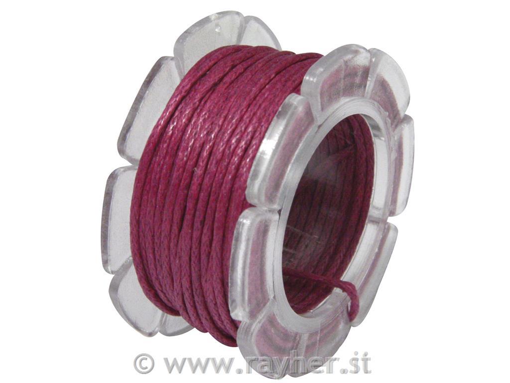 Pamučni vrpca s voskom 1 mm, 5 m
