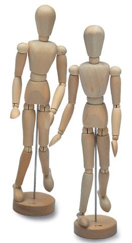 Wooden manikins
