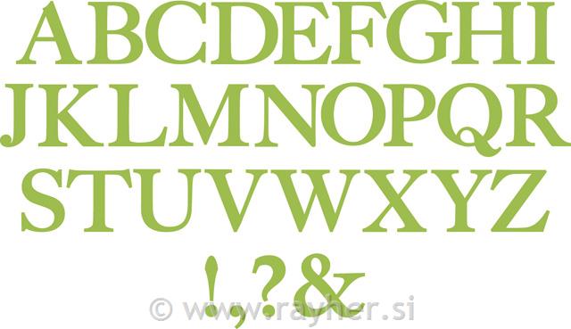 Inscriptions and Alphabets