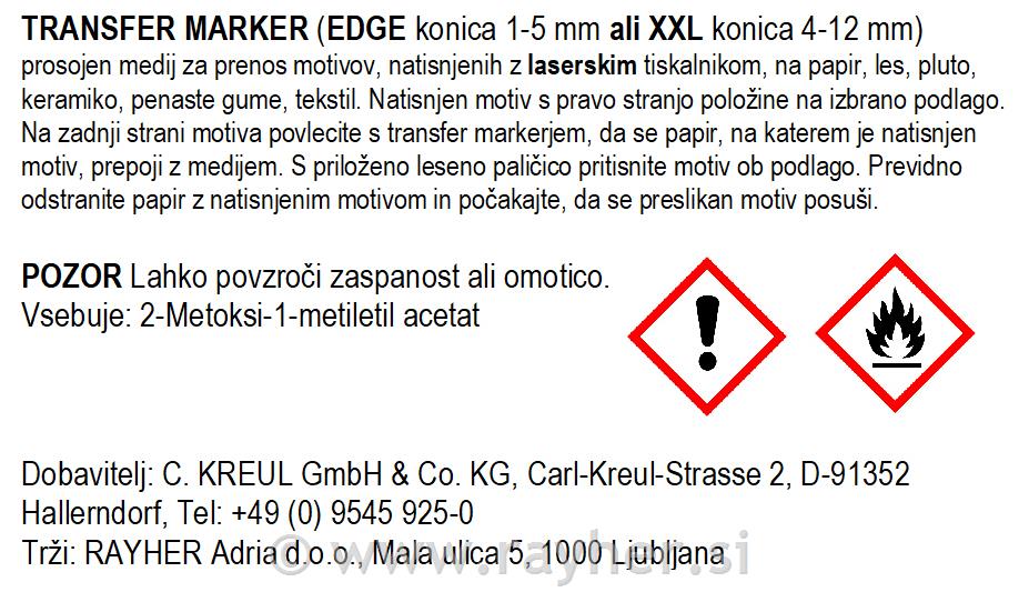 Transfer Marker Edge 1-5 mm
