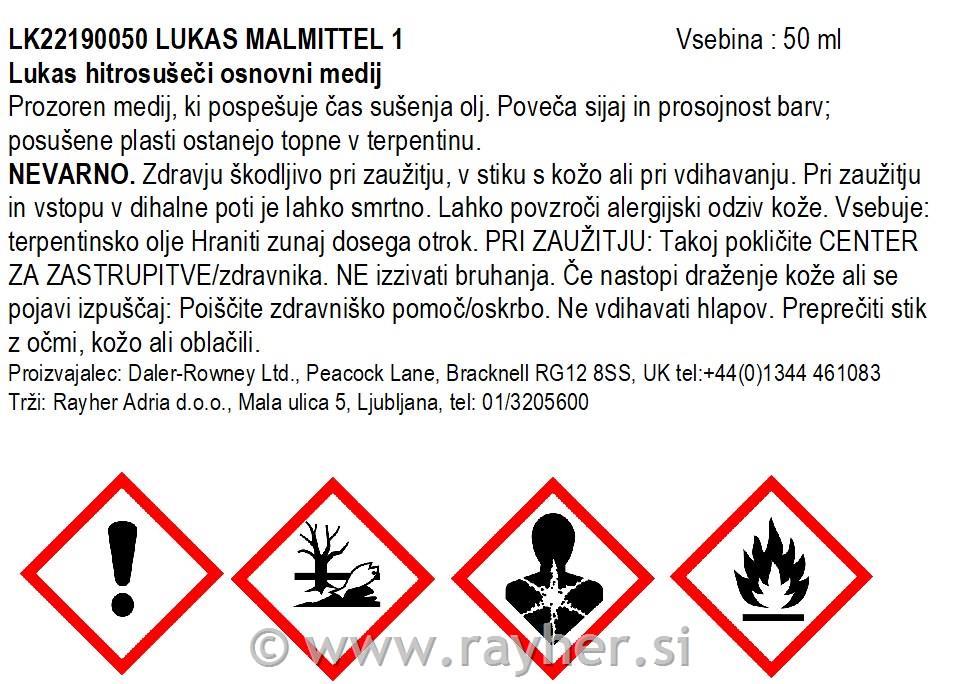 Lukas baza za brzo sušenje 50 ml