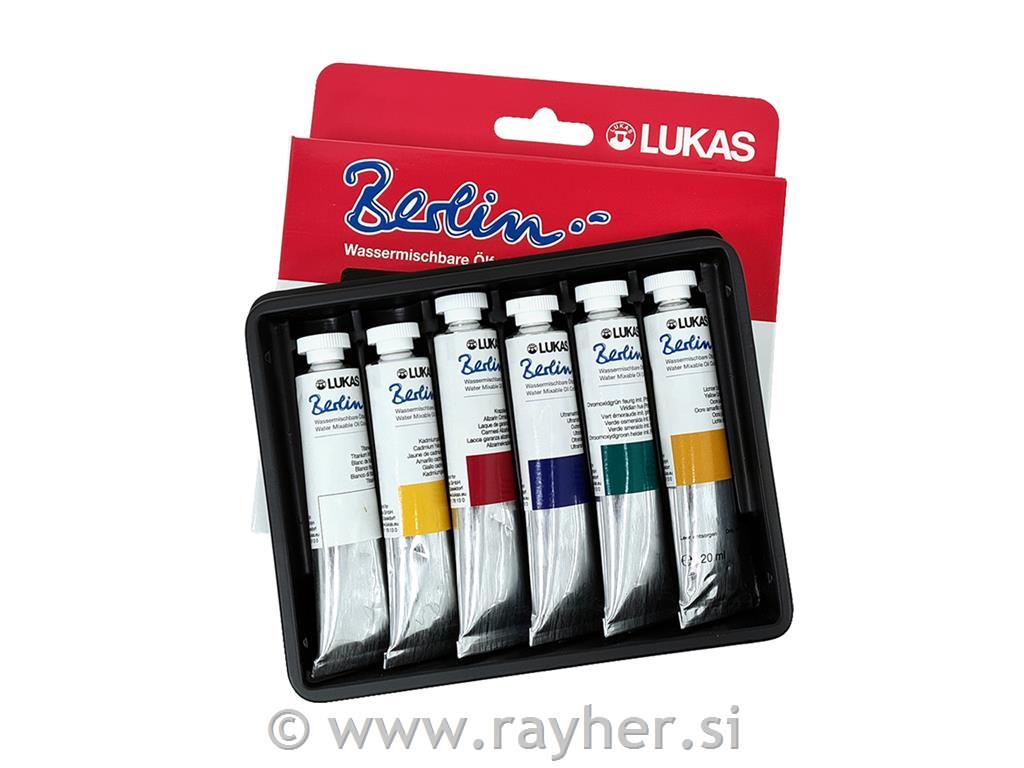 Lukas Berlin set WM ulj.boja 6x20 mlStarter set