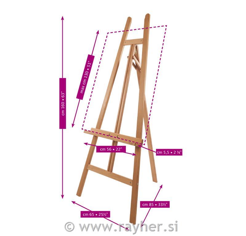 Slikarski štafelaj M/20 Lyre Display