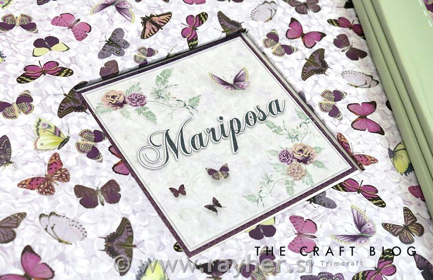 Scrapbook album Butterflies 30,5x30,5 cm