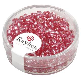 Perle sa središtem srebra, 2.6 mm o, svijetlo roza, 16 g