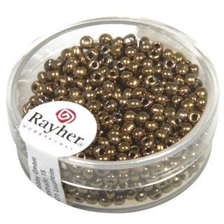 Perle sa središtem srebra, 2.6 mm o, bakar, 16 g