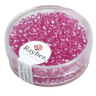 Perle sa središtem srebra, 2.6 mm o, ružičaste, 16 g