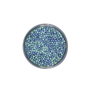 Perle mješovite, 17 g, plavo i 2,6 mm