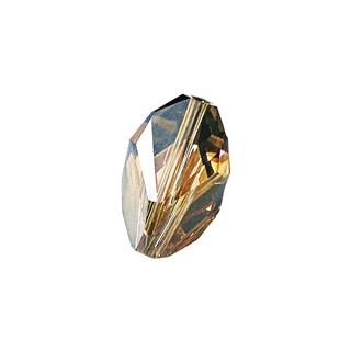 Swarovski kristal Kubist perle, bakrenozlato, 16x10 mm, 1 kom.