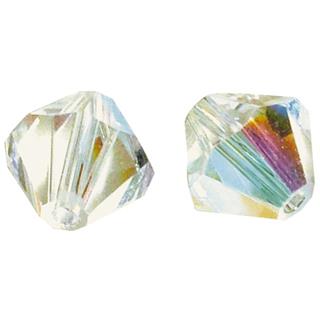 Swarovski brušene perle kristal, polnočni kamen, 4 mm, 50kom