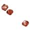 Swarovski brušeni kristal perla, magma crvene, 6 mm o, 12 kom.