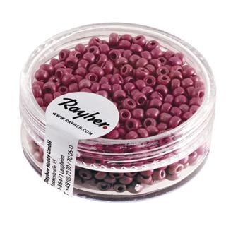 Perle metalik,okrugle, ružičasta, oko 2.6 mm, 17 g