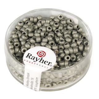 Perle metalik,okrugle, srebro, oko 2.6 mm, 17 g