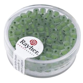 Perle "Arctica" kocka, zelene, 3,4 mm, 15 g
