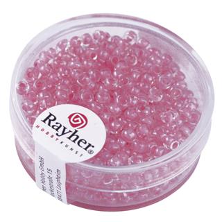 Perle "Arktica", okrugla, sjajna, ružičasti, 2.6 mm o, 17 g