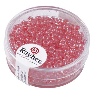Perle "Arktica", okrugla, sjajna, crvene, 2,6 mm o, 17 g