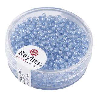 Perle "Arktica", okrugla, sjajna ,sv.plava, 2,6 mm o, 17 g