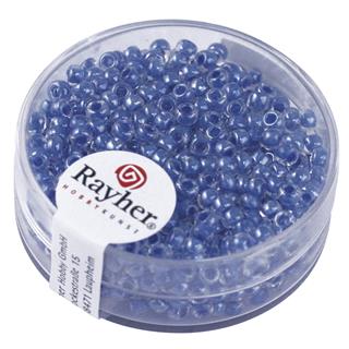 Perle "Arktica", okrugla, sjajna. plava,2.6 mm o, 17 g