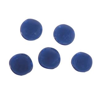 Stekleni kamni, okr.1,5cm, kraljevo modri, 42 kosov, 125g