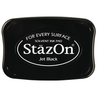 Jastučić za pečat "StazOn", crni