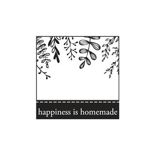Pečat "sreća je domaća", 5x5cm