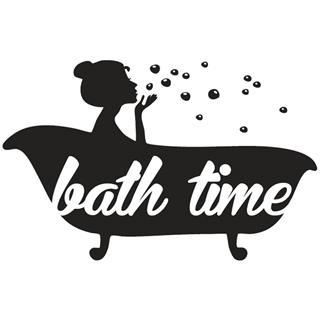 Pečat "Bath time", 4x6cm