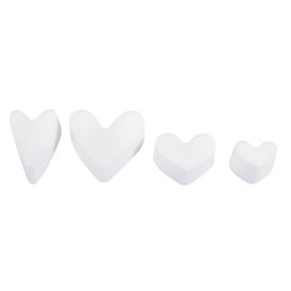 Kalupi za sapun: Srce, dubina 3cm, 4 dijela