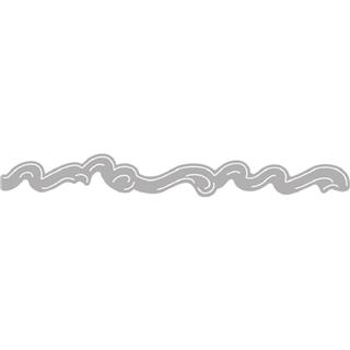 Nastavak za rezanje TinaB: Bordure valovi, 16.7x2.2cm